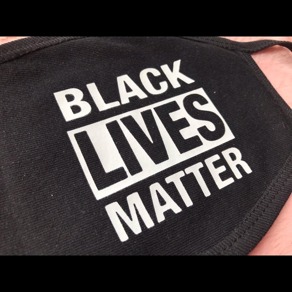 Set of 5 face masks Black lives matter Cotton - Picture 2 of 9